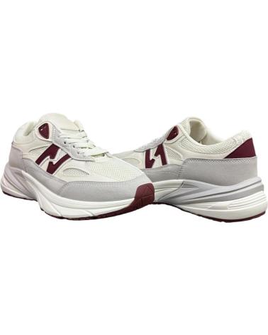 CALZADOMANIA ATHLETIC SNEAKERS WIDE SOLE NEW BURGUNDY BURDEOS