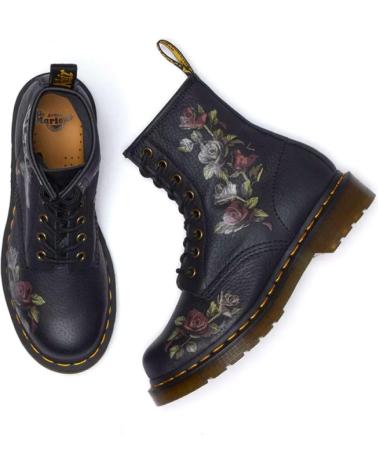 DR. MARTENS 1460 SMOOTH FLAT BOOT BLACK NEGRO