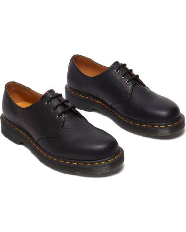 DR. MARTENS BLUCHERS 1461 SMOOTH NEGRO NEGRO