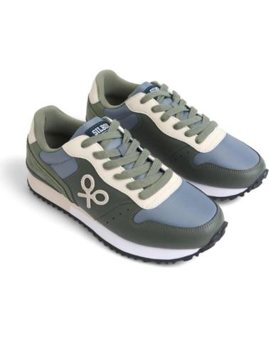 SILBON SNEAKERS 133645 GRÜN VERDE