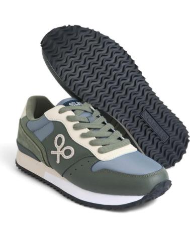 SILBON SNEAKERS 133645 GRÜN VERDE