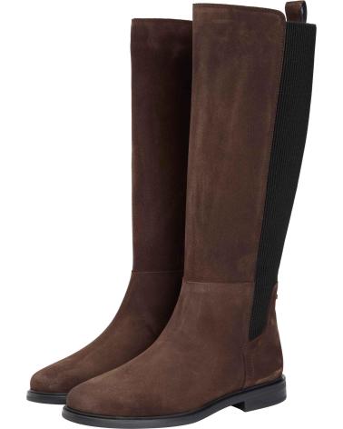 BOTTE HAUTE TOMMY HILFIGER FW08779 MARRON MARRóN