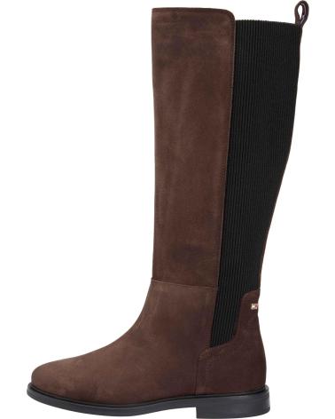 BOTTE HAUTE TOMMY HILFIGER FW08779 MARRON MARRóN