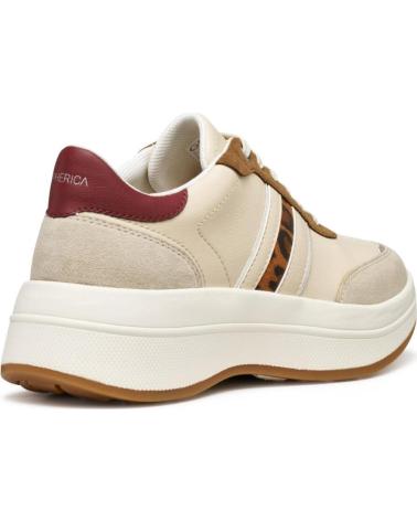 GEOX D56WTA PURPLE SNEAKERS MORADO