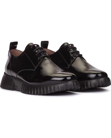 CHAUSSURE BLUCHER WONDERS FLEXFLY 01 A-4401 NOIRE NEGRO