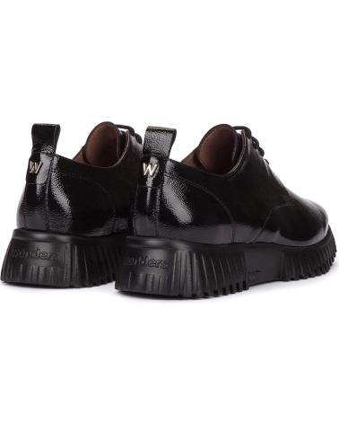 CHAUSSURE BLUCHER WONDERS FLEXFLY 01 A-4401 NOIRE NEGRO