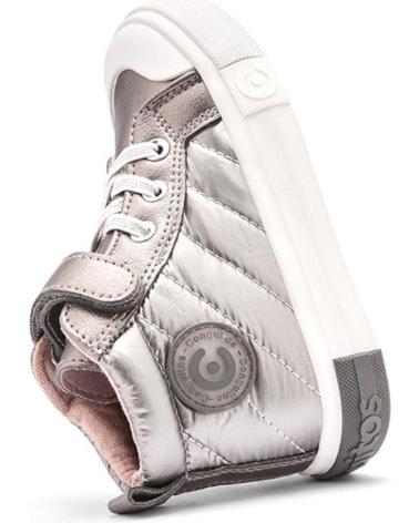 CONGUITOS ZAPATILLA ALTA 264026 METALIZADO SILVER SILVER