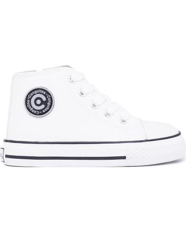 CONGUITOS ZAPATILLA ALTA 283115 BASIC WHITE WHITE