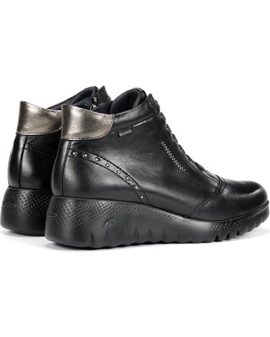 BOTTINE FLUCHOS LIVE F2246 NOIRE À TALON COMPENSÉ NEGRO