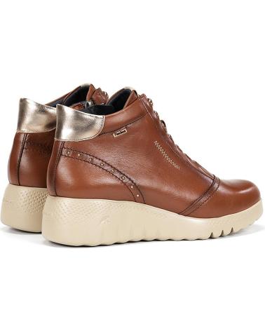 BOTTINE FLUCHOS LIVE F2246 CUIR EN CUIR AVEC TALON COMPENSÉ CUERO