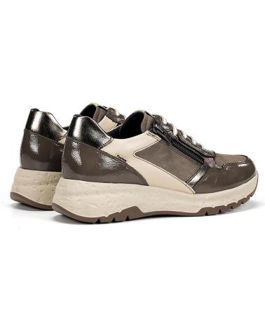SAPATILHAS FLUCHOS NEXUS F2308 TAUPE COM FECHO DE CORRER TAUPE