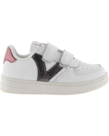 SNEAKERS VICTORIA TIEMPO EFFETTO PELLE FANTASIA ANTHRACITE GREY GREY