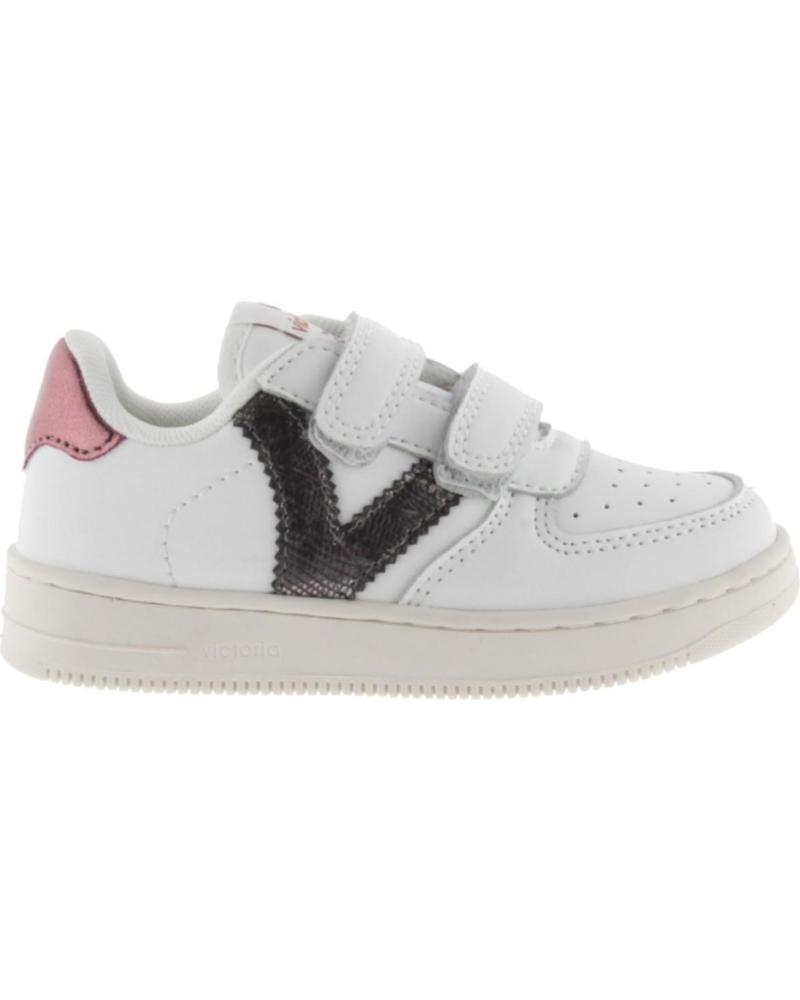 BASKETS VICTORIA TIEMPO EFFET CUIR FANTAISIE ANTHRACITE GREY GREY