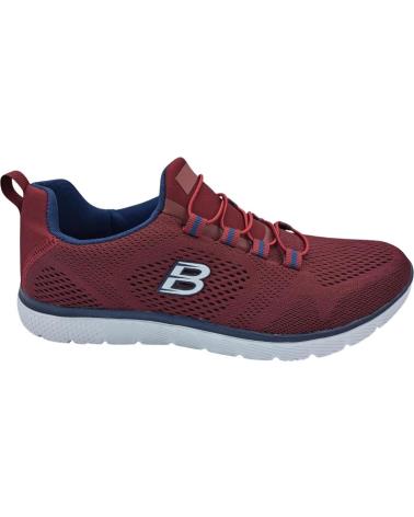 CALZADOMANIA SPORTLICHER MEMORY FOAM BORDEAUX BURDEOS