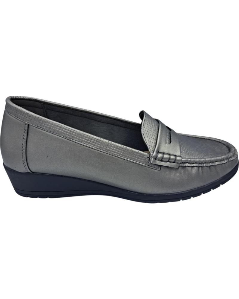 MOCASSIM CALZADOMANIA CUNHA PRATA PLATA