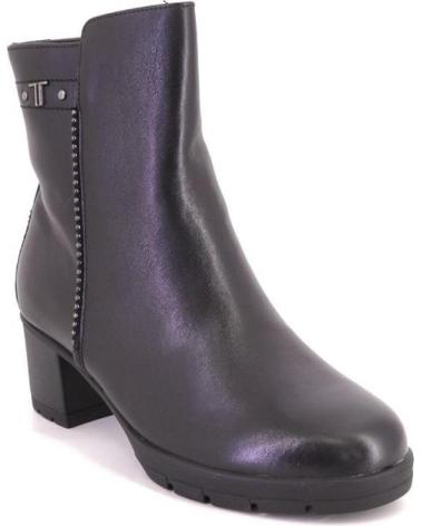 BOTTINE EN CUIR NOIR TREINTAS MODÈLE 4440 NEGRO