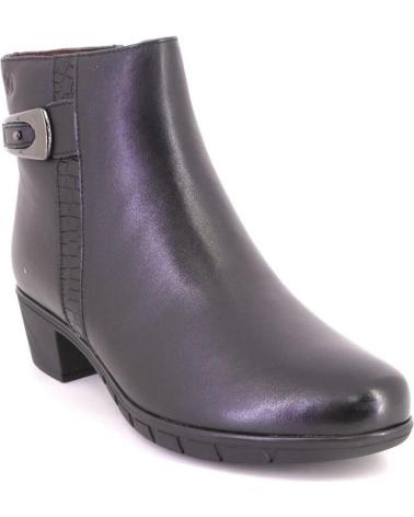 BOTTINE EN CUIR NOIR TREINTAS W4416 NEGRO
