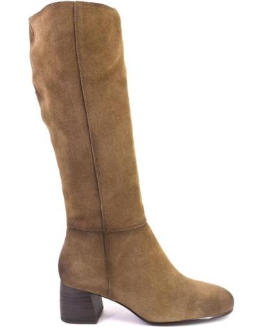 BOTTES HAUTES TAMARIS 25624 EN DAIM COULEUR CAMEL CAMEL