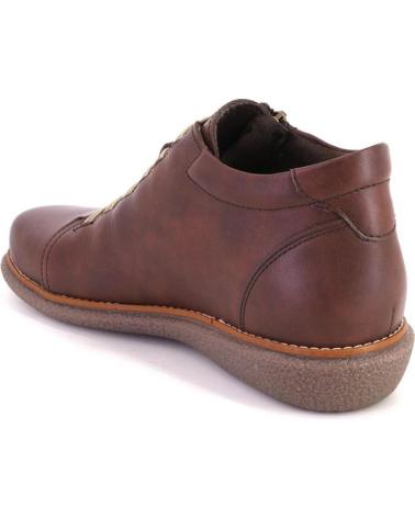 SCARPE STRINGATE VALERIAS 2354 IN PELLE COLORE CUOIO CUERO