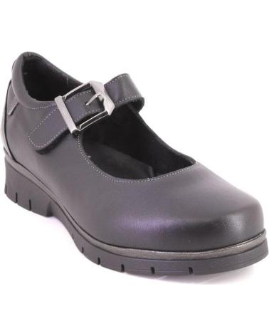 VALERIAS 2386 BLACK LEATHER MARY JANES NEGRO