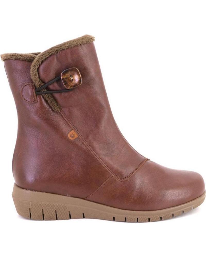 VALERIAS LEATHER BOOTS 2382 - LEATHER BROWN CUERO