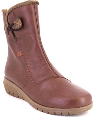 VALERIAS LEATHER BOOTS 2382 - LEATHER BROWN CUERO