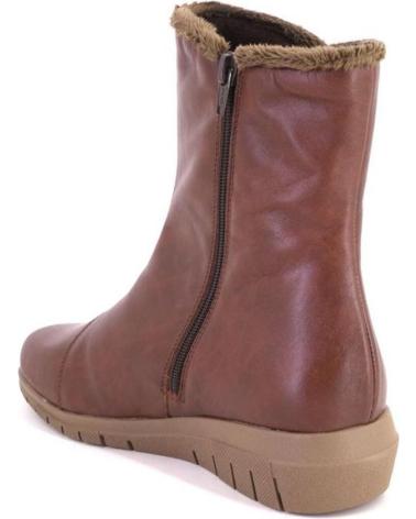 VALERIAS LEATHER BOOTS 2382 - LEATHER BROWN CUERO