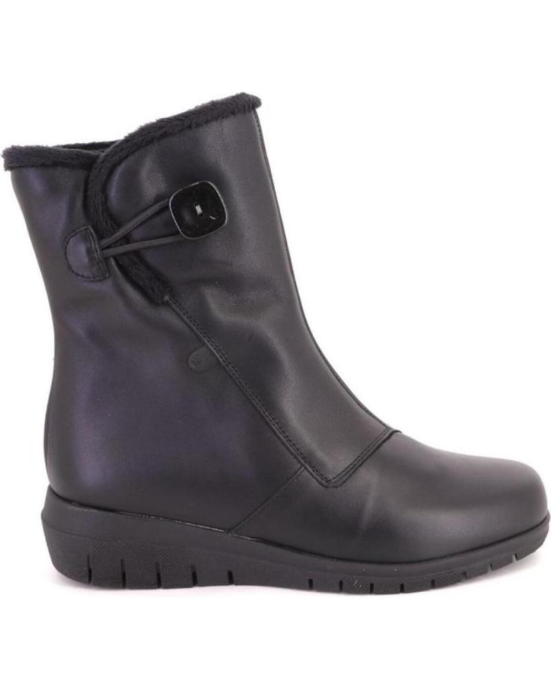 VALERIAS LEATHER BOOTS 2382 - BLACK NEGRO