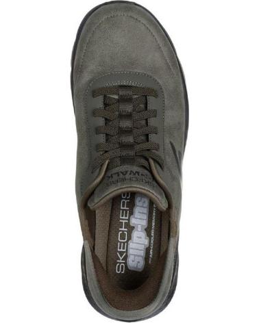 SKECHERS 216326 SLIP-INS CASTANHO CÁQUI KAKI