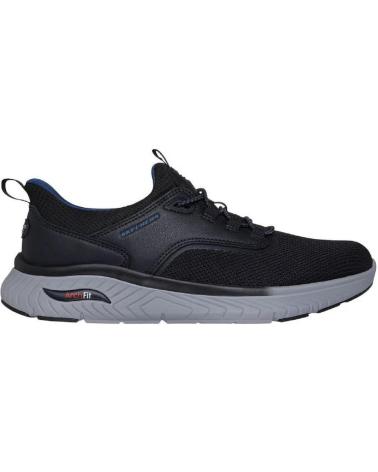 SKECHERS SLIP-INS 211190 TÊNIS CASUAL PRETOS NEGRO