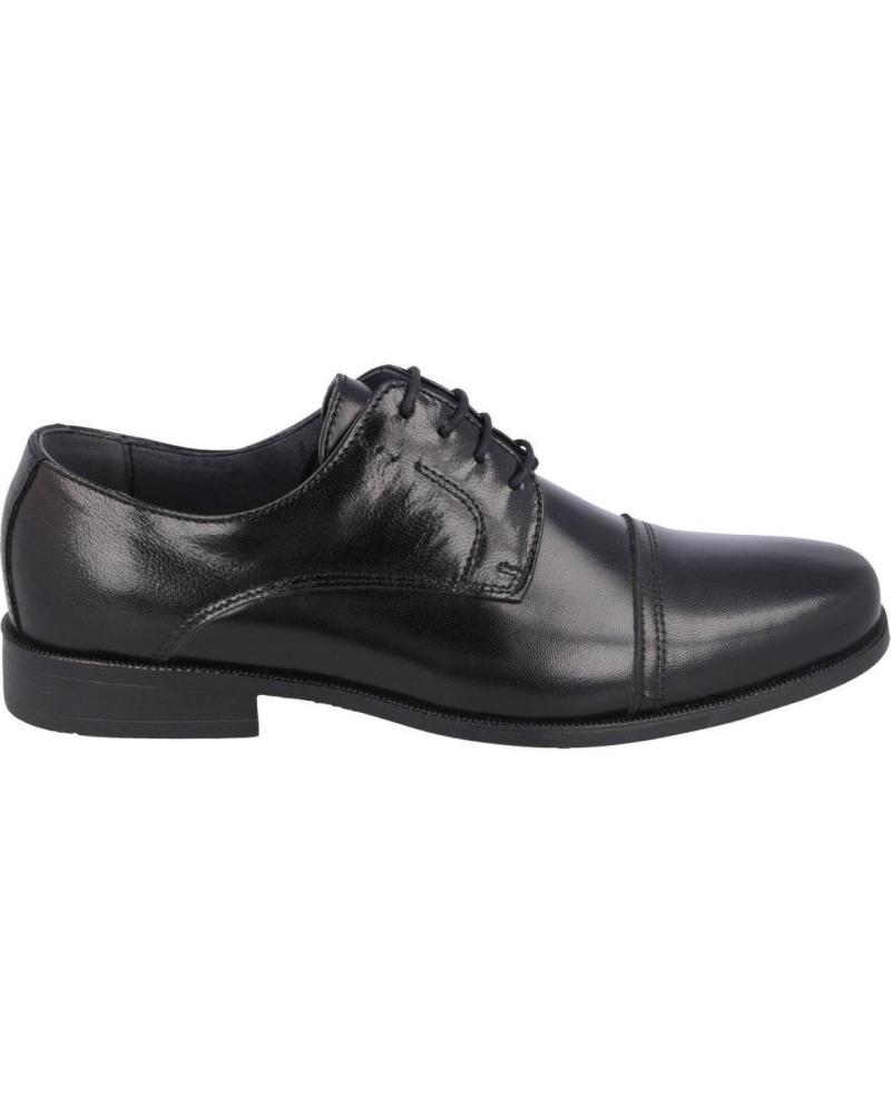 LUISETTI ZAPATO CEREMONIA CONFORT HOMBRE 19305GOMA NEGRO