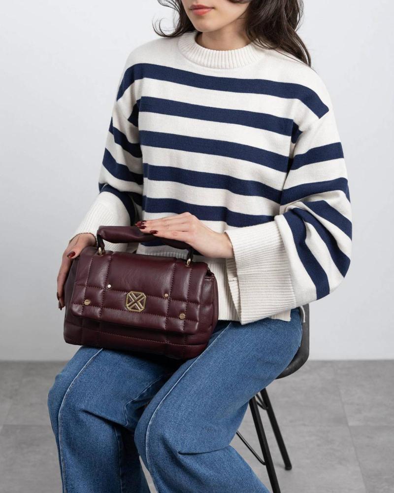 XTI 184493 BOLSO DE MANO Y HOMBRO MUJER BURDEOS