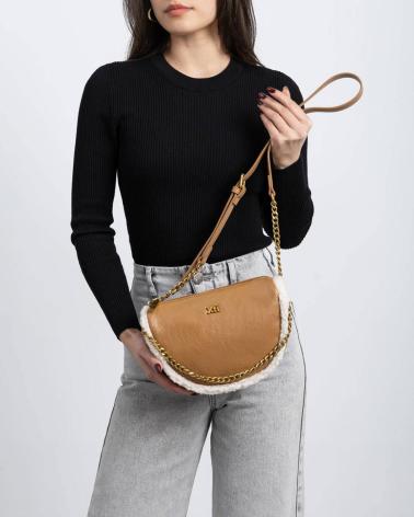 XTI 184511 BOLSO BANDOLERA MUJER TAUPE