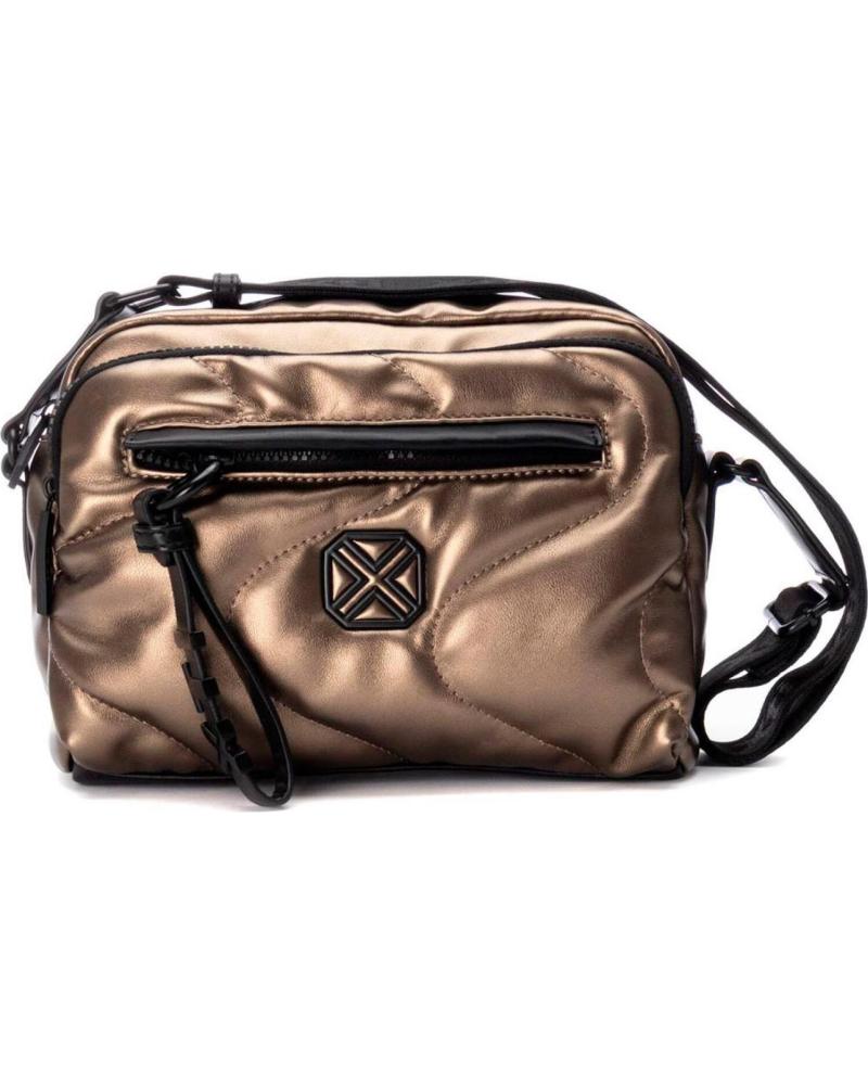 XTI 184489 BOLSO METALIZADO MUJER BRONCE