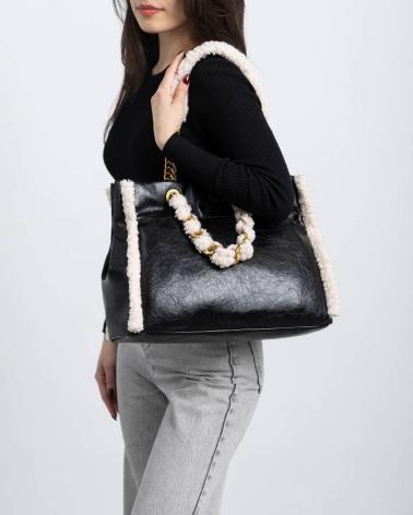 XTI 184509 BOLSO SHOPPER MUJER NEGRO
