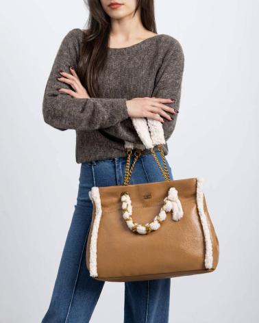 XTI 184509 BOLSO SHOPPER MUJER TAUPE