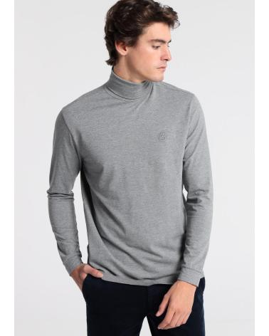 BENDORFF T-SHIRT COL ROULÉ MANCHES LONGUES GRIS GRIS