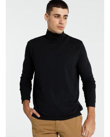 BENDORFF T-SHIRT BASIQUE COL MONTANT NOIR NEGRO
