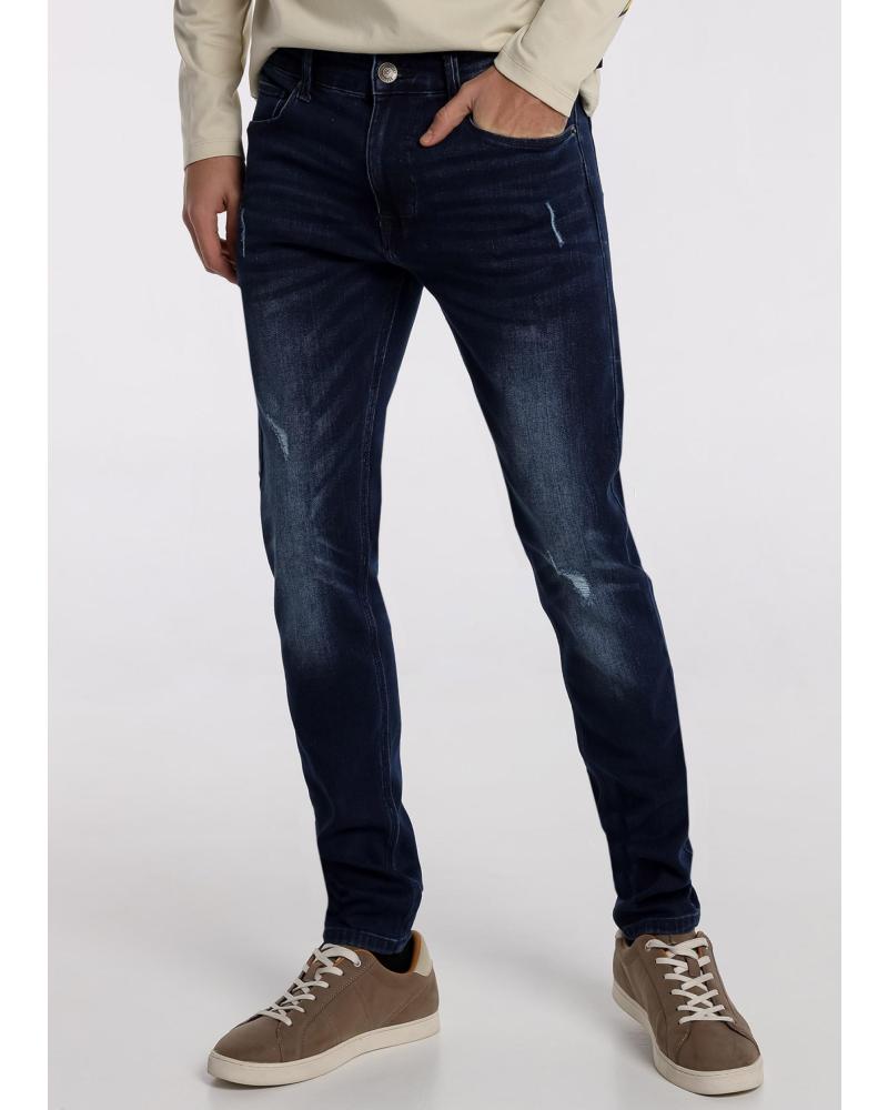 SIX VALVES JEANS SUPER SKINNY VITA MEDIA GRIGIO GRIS