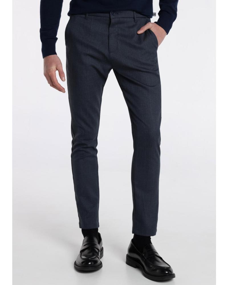 PANTALONE CHINO BENDORFF FANTASIA PRINCIPE DI GALLES MULTICOLORE ESTAMPADO-MULTICOLOR