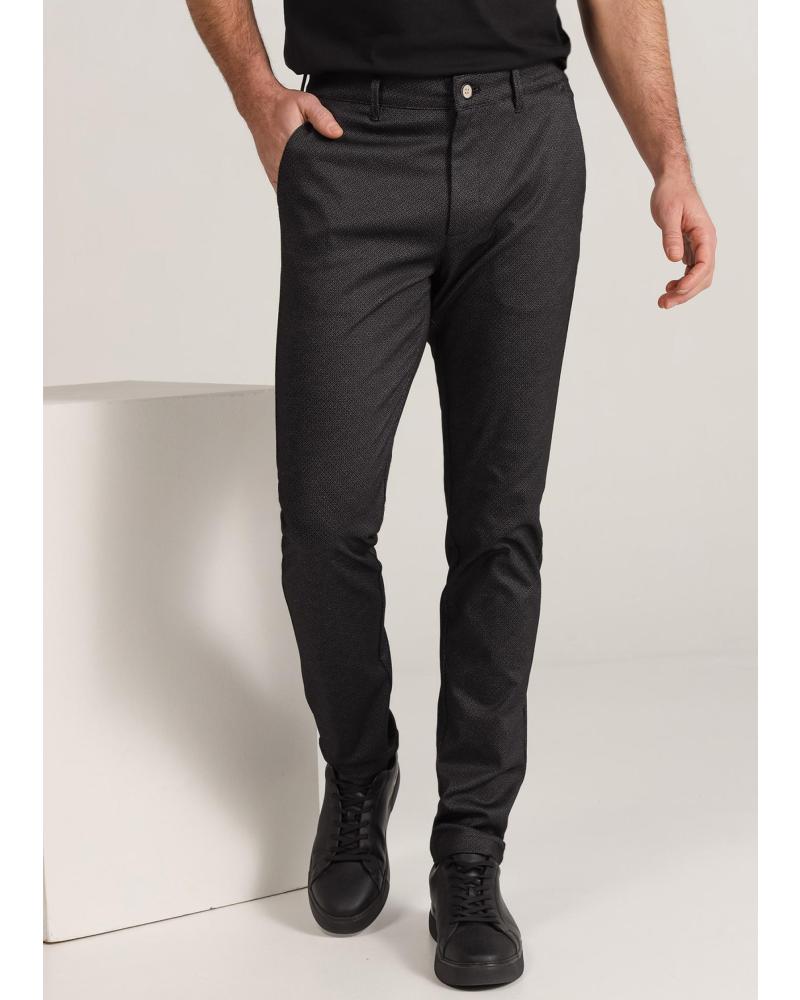 PANTALÓN CHINO SLIM FIT ESTAMPADO BENDORFF TIRO MEDIO MULTICOLOR MULTICOLOR