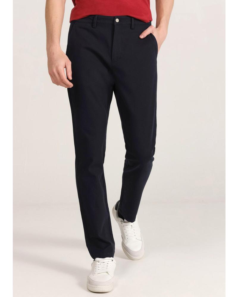 CALÇA CHINO BENDORFF SLIM FIT CINTURA MÉDIA MULTICOLOR MULTICOLOR