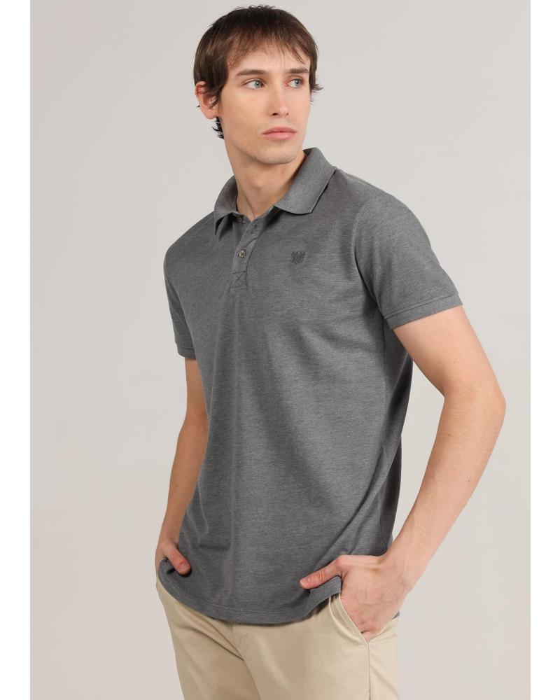BENDORFF POLO PIQUÉ MANGA CURTA EDITION LOGO CINZENTO GRIS