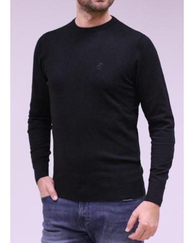 MAGLIONE BENDORFF ILLUSION BASICO GIROCOLLO - NERO NEGRO