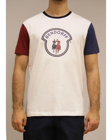 BENDORFF DREIFARBIGES KURZARM-T-SHIRT MIT LOGO MULTICOLOR