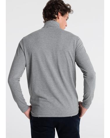 BENDORFF T-SHIRT COL ROULÉ MANCHES LONGUES GRIS GRIS