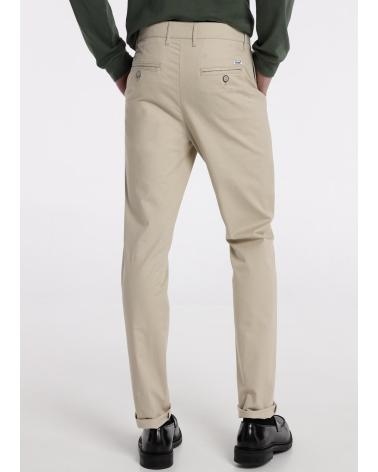 PANTALONE CHINO SLIM FIT BENDORFF MARRONE VITA MEDIA MARRóN