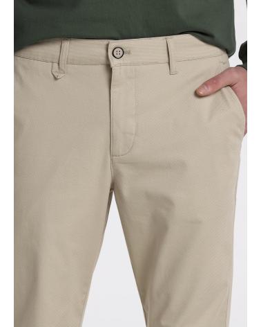 PANTALONE CHINO SLIM FIT BENDORFF MARRONE VITA MEDIA MARRóN