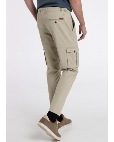 PANTALONE CARGO BENDORFF MARRONE A VITA MEDIA MARRóN