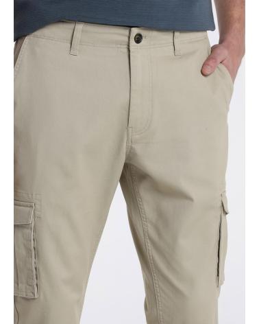 PANTALONE CARGO BENDORFF MARRONE A VITA MEDIA MARRóN